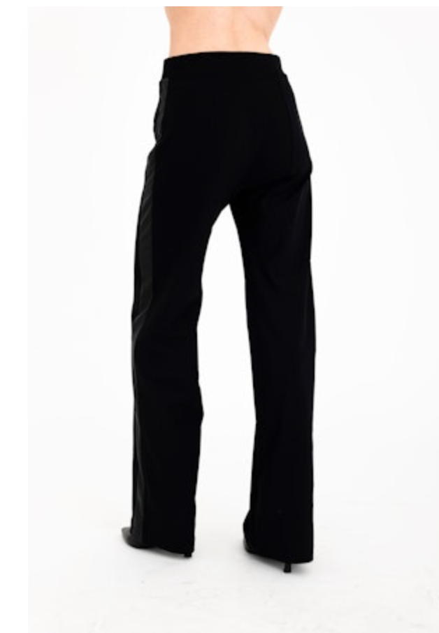 Clovis Tech Stretch Slouchy Pants | Black