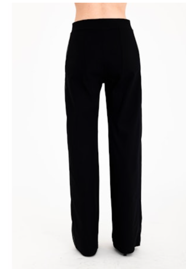 Clovis Tech Stretch Slouchy Pants | Black