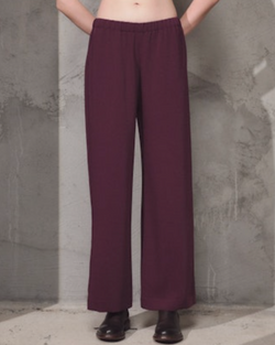 Palazzo Pants | Aubergine