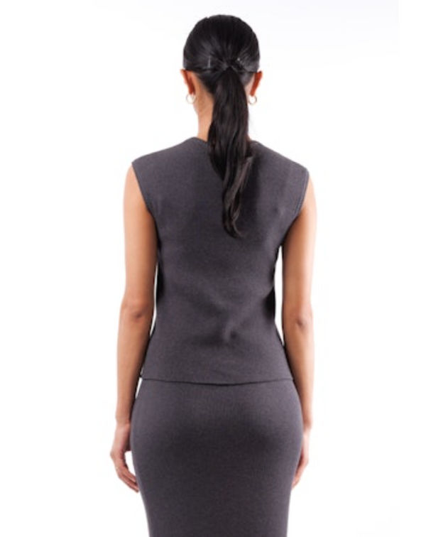 Cropped Muscle Tank 2x1 Cotton | Tripoli
