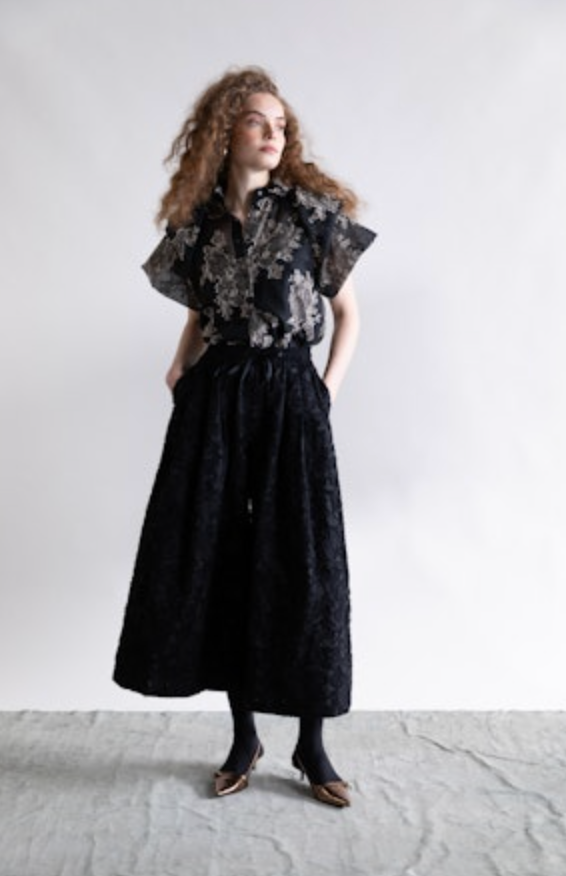 Palazzo Trousers | Black