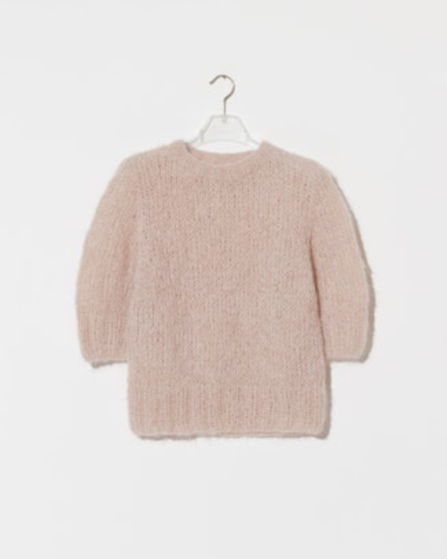 Shaggy Alpaca T-Shirt | Beige