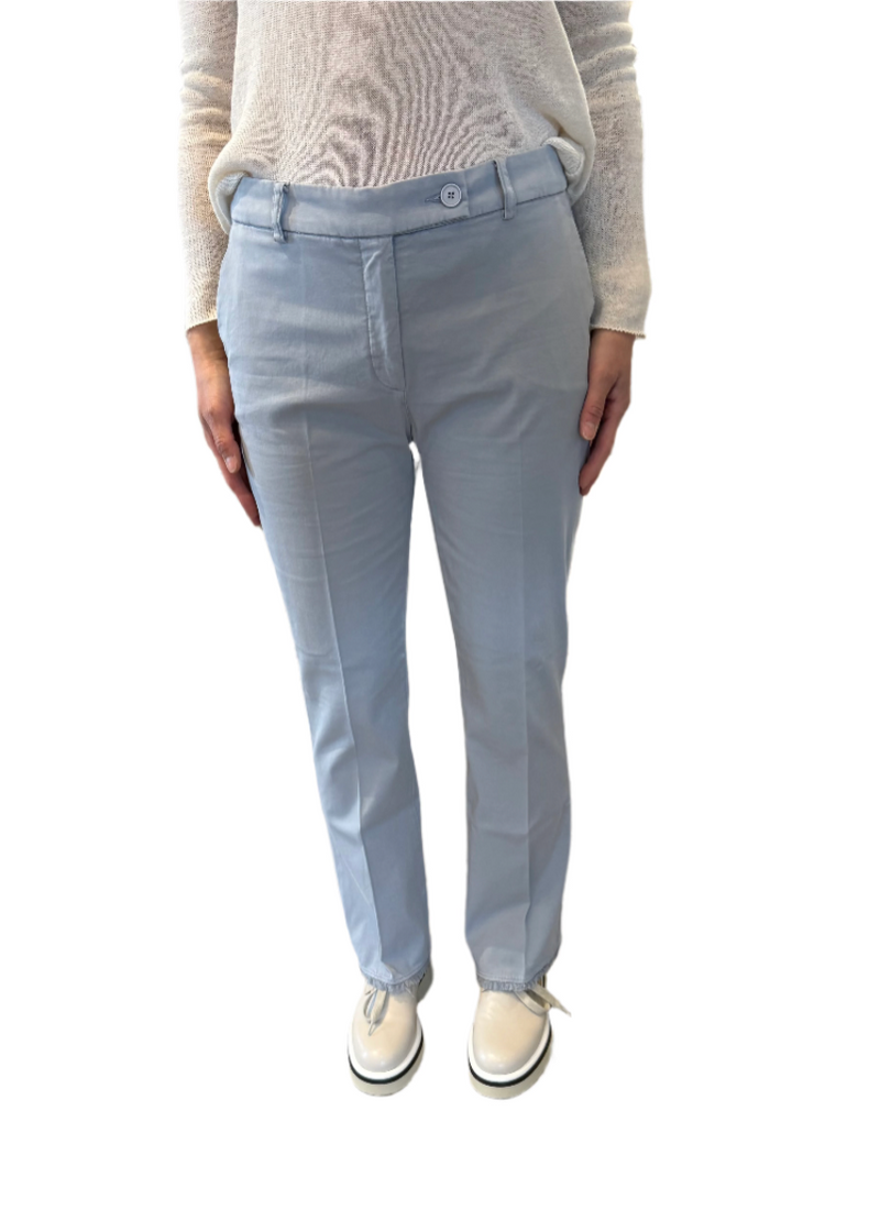 Pants w/Raw Hem | Perla