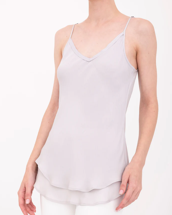 Belle Double Layer Cami | Mauve
