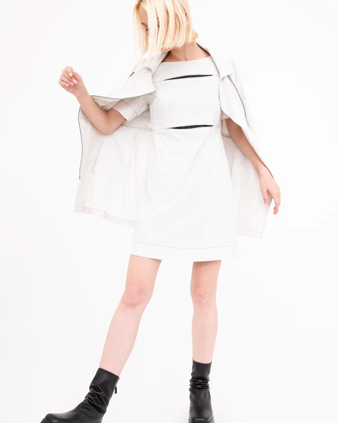 Split Tee Dress | Ice