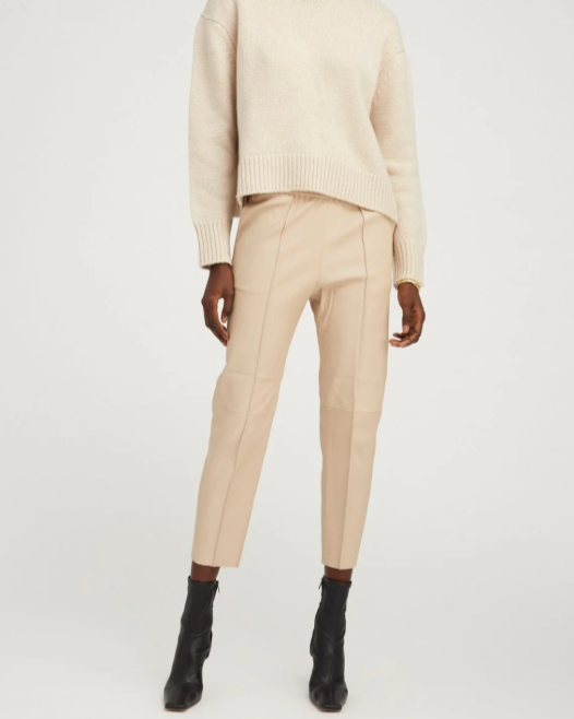Slim Jogger with Pockets | Travertine