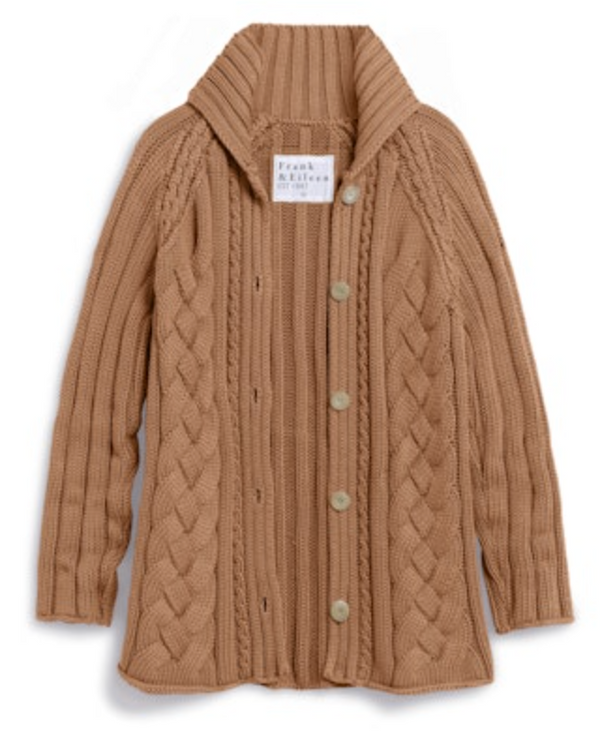 Cotswolds Cardigan | Camel