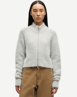 Sajeanne Cardigan | Light Grey Mel