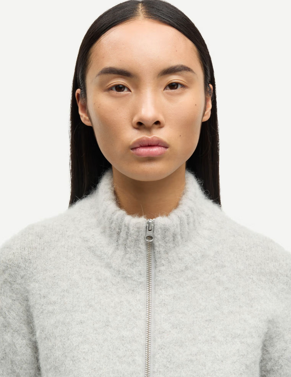 Sajeanne Cardigan | Light Grey Mel