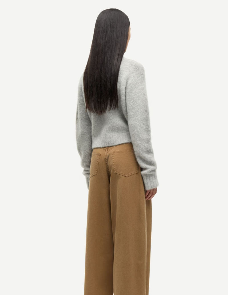 Sajeanne Cardigan | Light Grey Mel