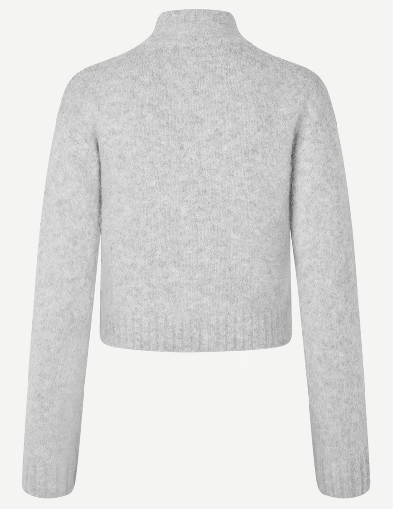 Sajeanne Cardigan | Light Grey Mel