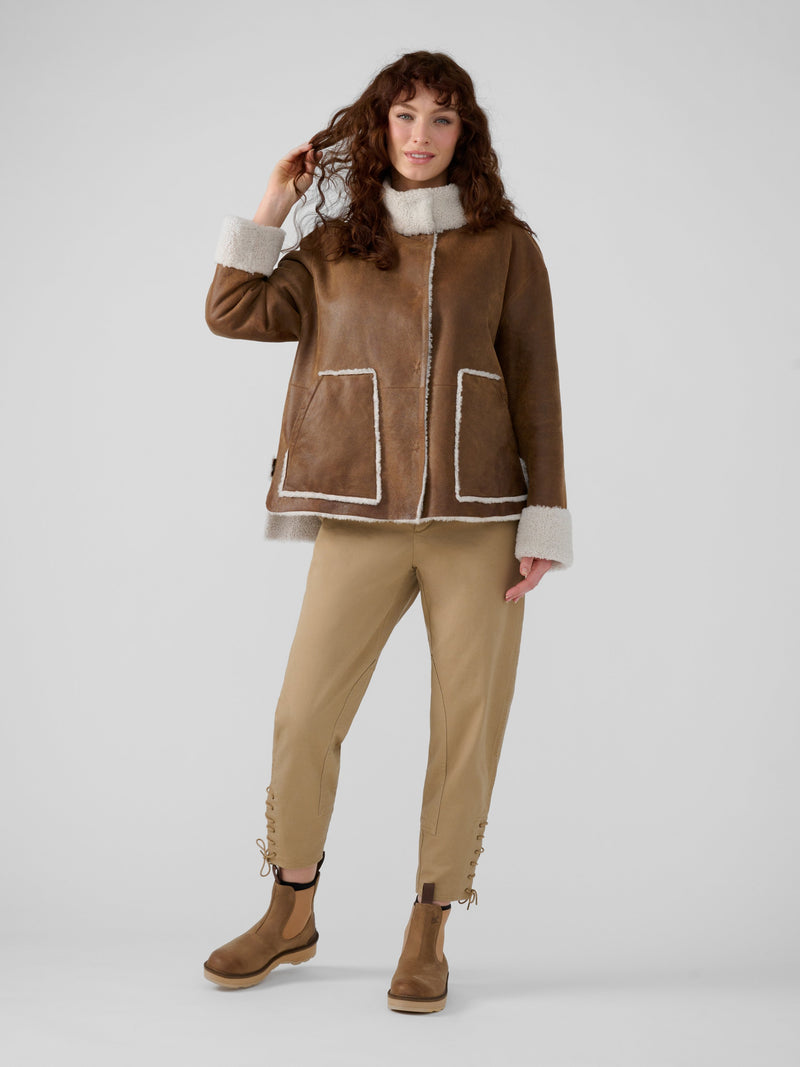 Paige Reversible Jacket | Luggage