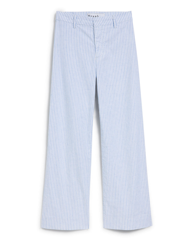 Wexford Linen Pant | Blue & White Stripe