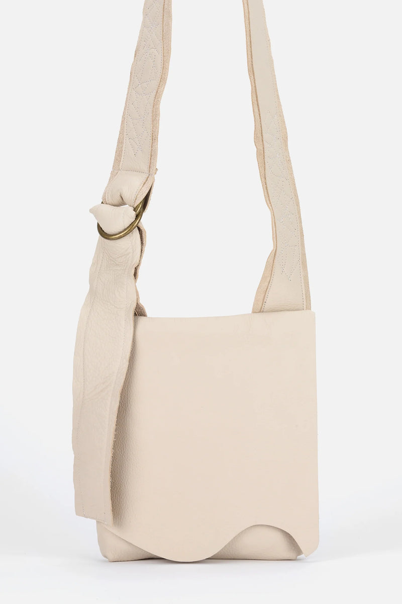 No Fringe Wanderer Bag | Bone