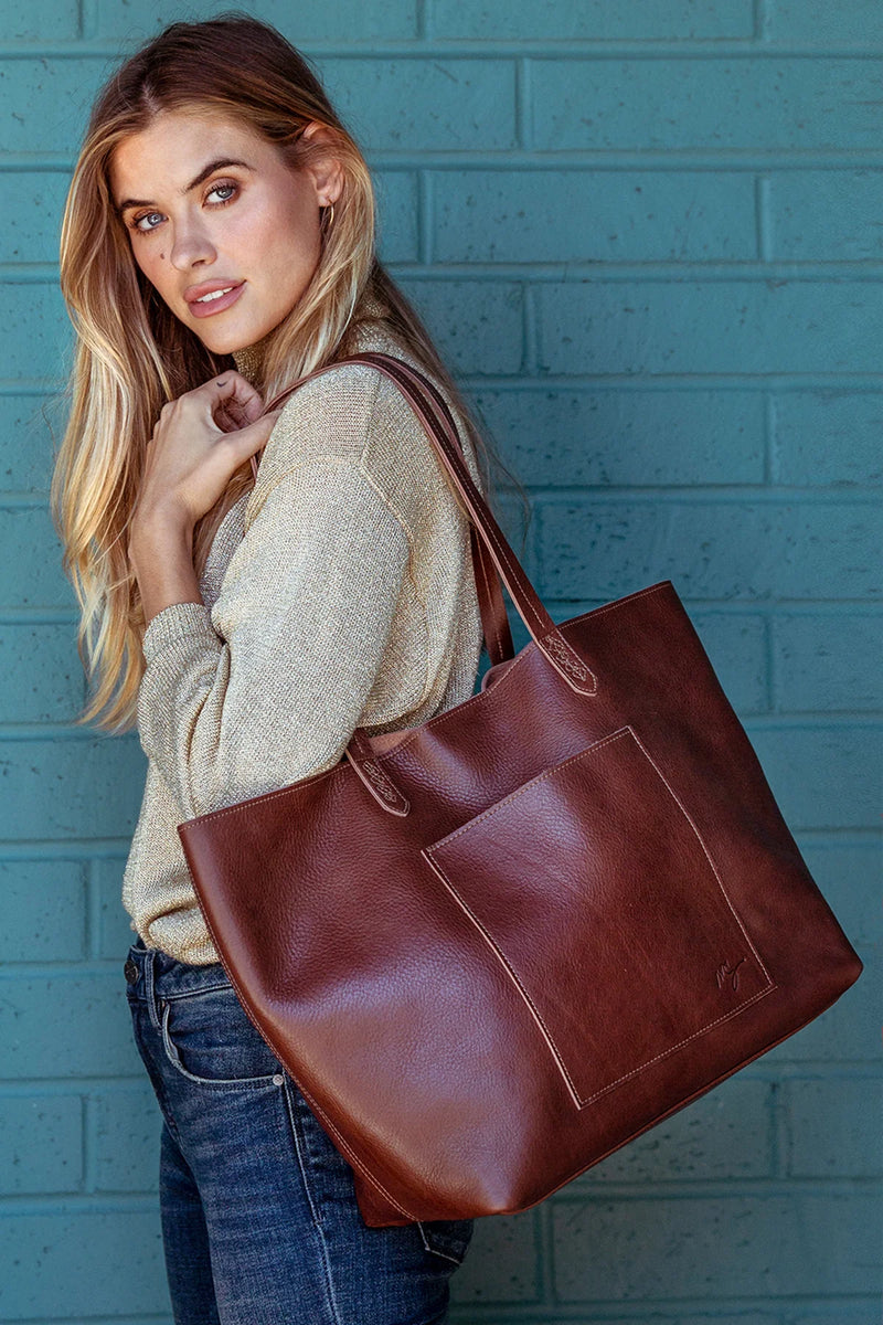 Wanderlust Tote | Whiskey