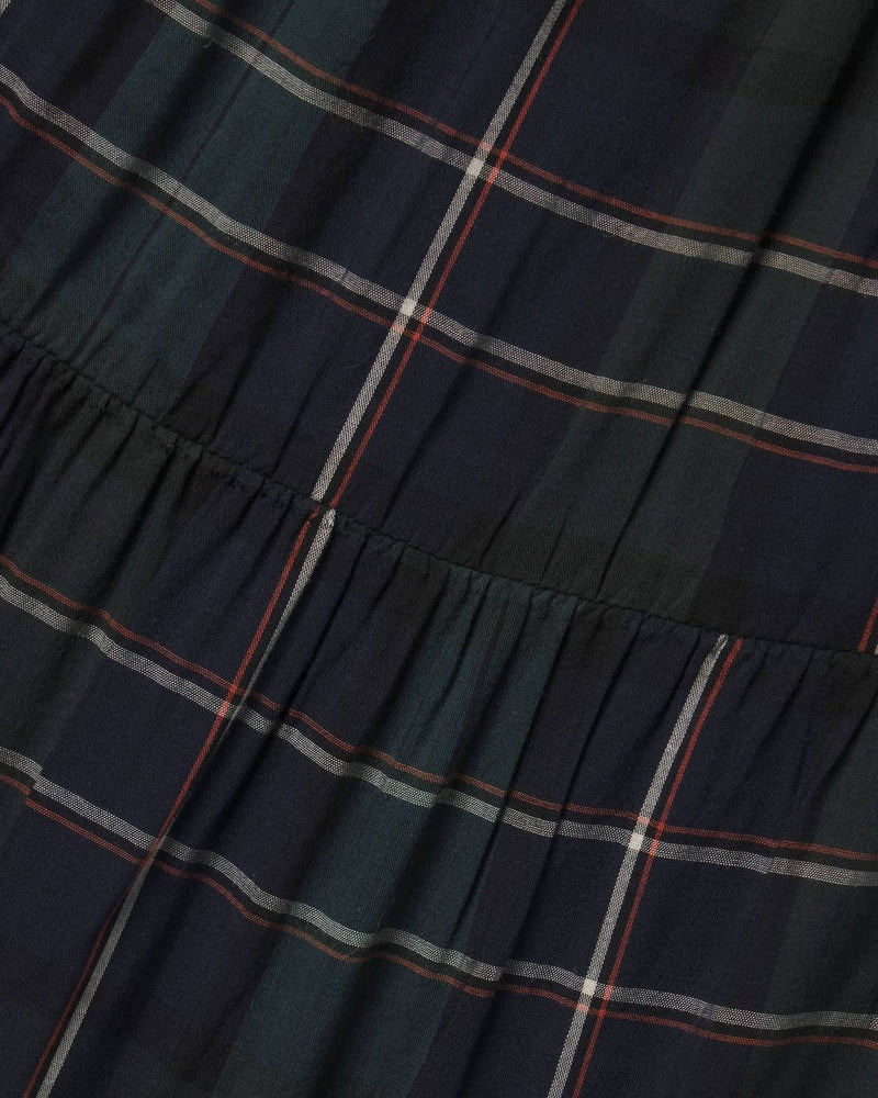 Olive Dress | Windsor Plaid