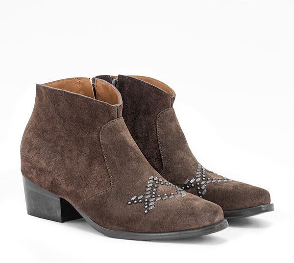 Zima Zelda Suede Boot | Chocolate