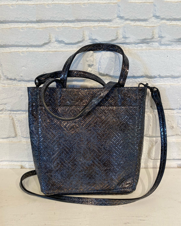 Small Front Pocket Tote | Twill