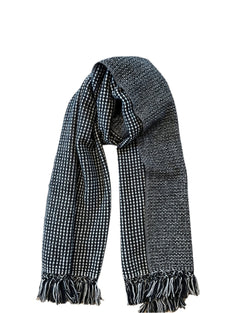 Cashmere Jali Weave | Black White