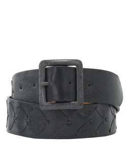 Ennio Black Belmont Belt 1.5"