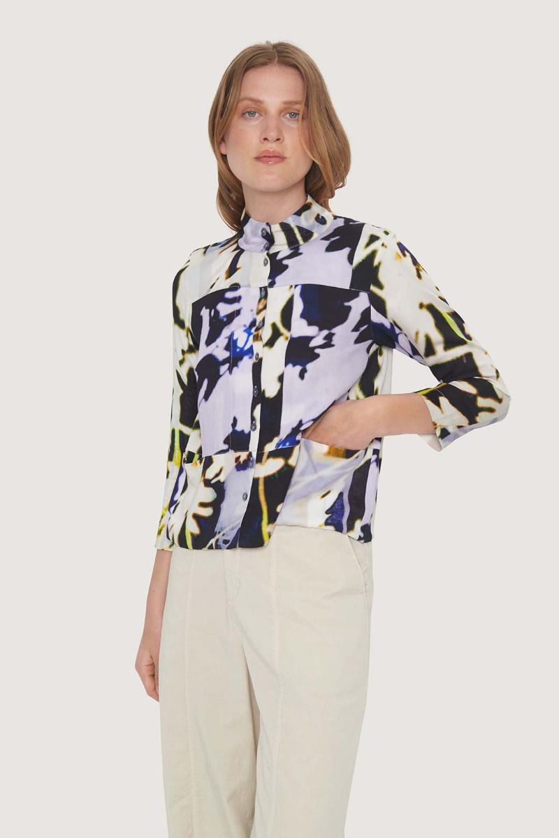 Bitte Kai Rand Print Boxy Shirt Sabi Blossom well heeled boutique
