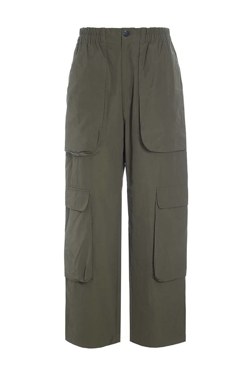 Cotton Cargo Pants | Deep Forest