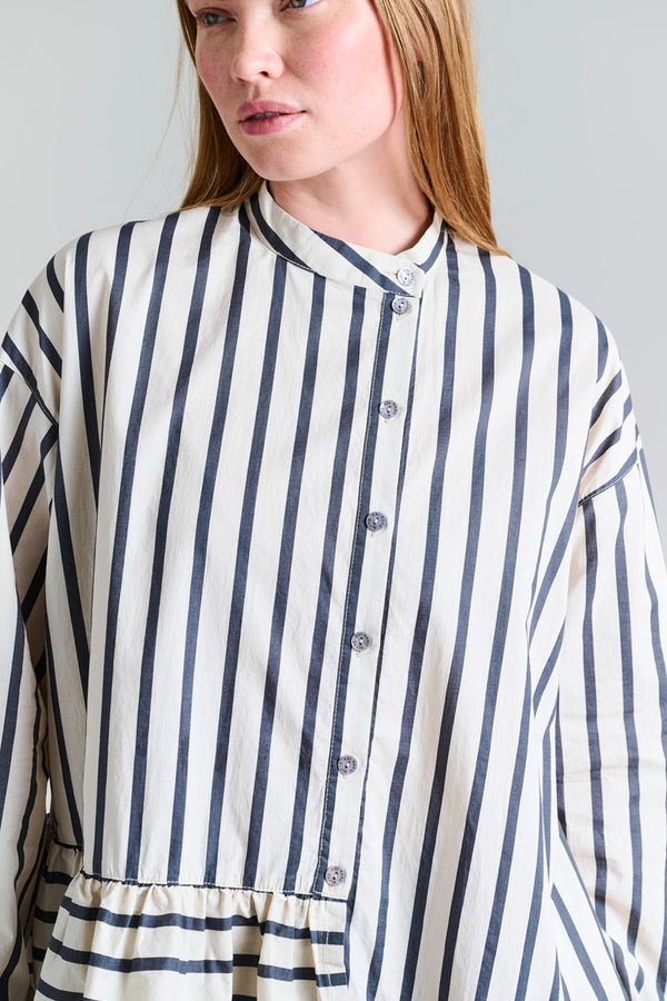 Tunic with Ruffles | Pirate Stripes