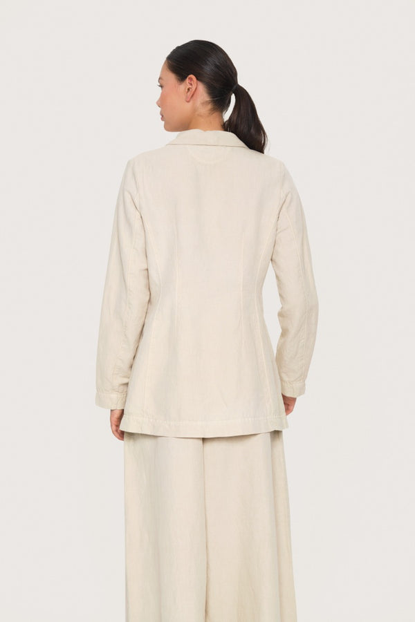 Linen Blazer | Ivory