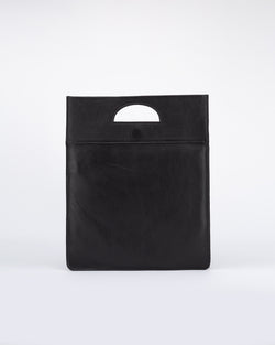 Collette Foldover Clutch | Black