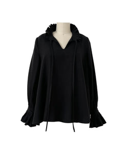 The Poetry Blouse | Black