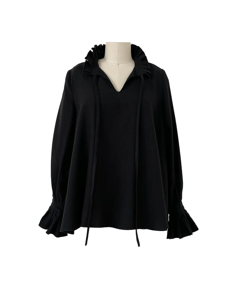 The Poetry Blouse | Black