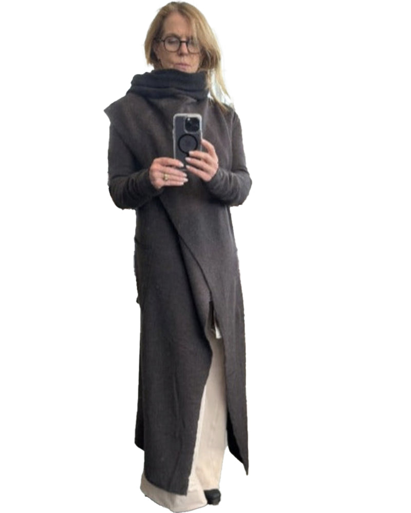 The Blanket Coat | Dark Brown
