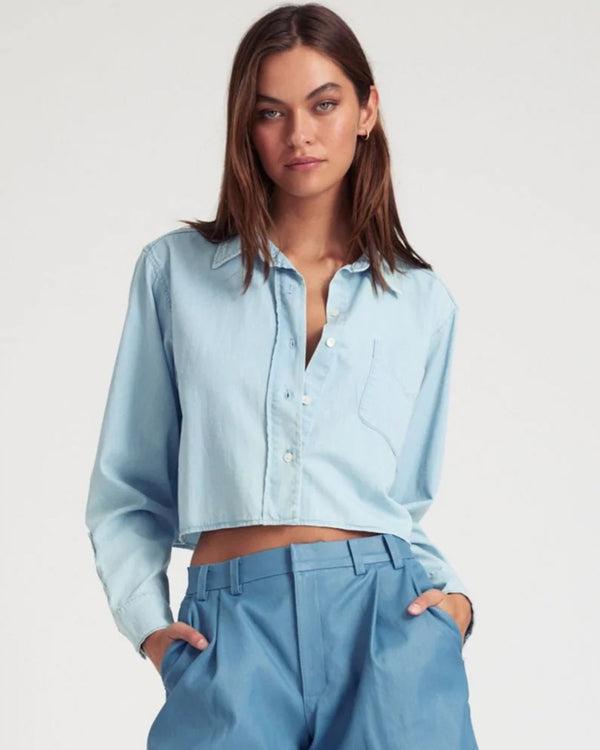 Cropped Button Up | Charlie