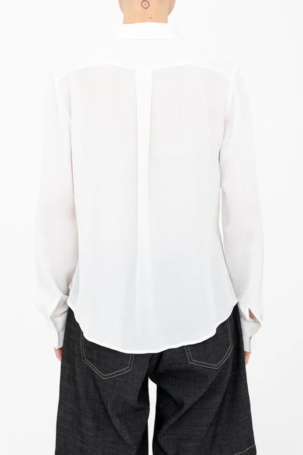 Blythe Pullover Shirt | White