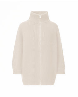 Bomber Mock Neck Zip Sweater | Optical