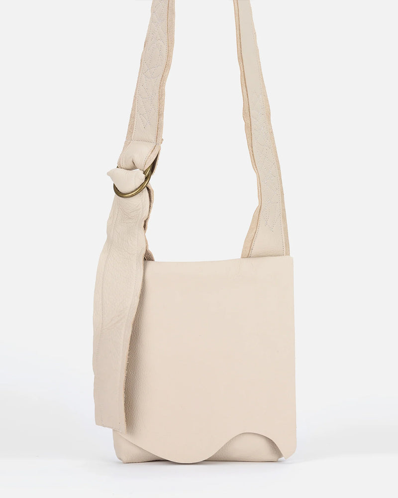No Fringe Wanderer Bag | Bone