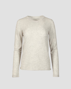 Long Sleeve Cashmere Crew Neck | Brume Chine