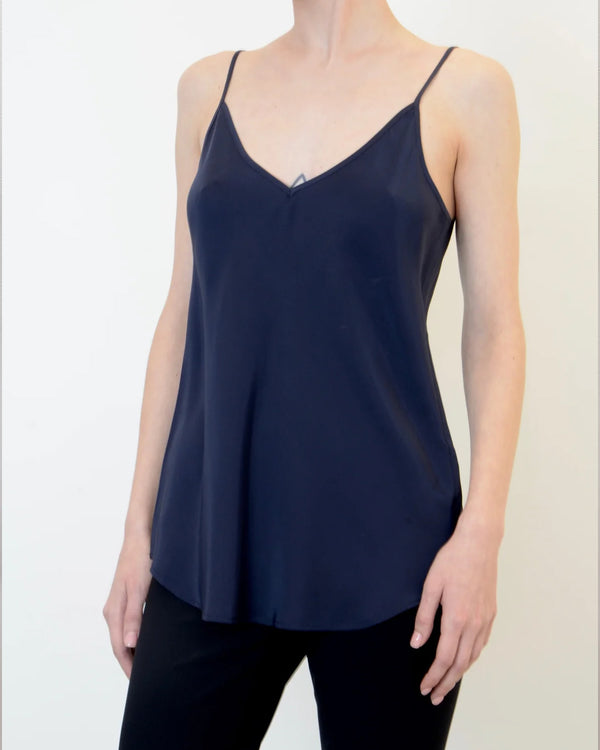 Henrietta Silk Camisole | Cobalt