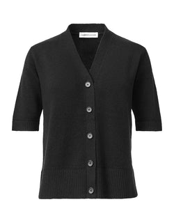 Cardigan Half Sleeve | Black