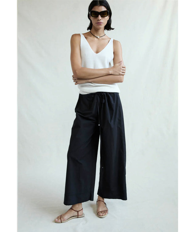 Ramona Poplin Pant | Caviar