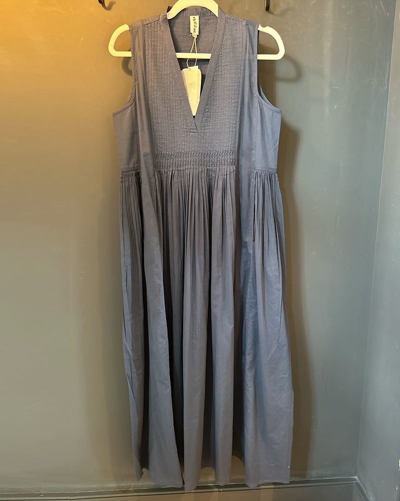 Clariss Sleeveless Dress | Indigo
