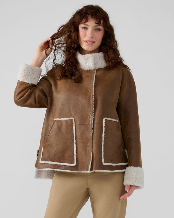 Paige Reversible Jacket | Luggage