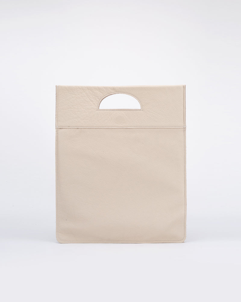 Collette Foldover Clutch | Bone
