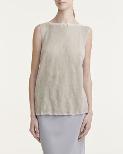 Tegola Knitted Top | Cream