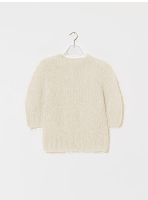 Shaggy Alpaca T-Shirt | Creme