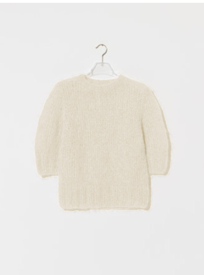 Shaggy Alpaca T-Shirt | Creme
