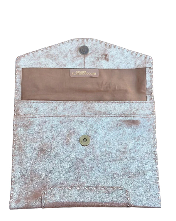 Studio Caleidoscope Diana Clutch in Gold well heeled vt