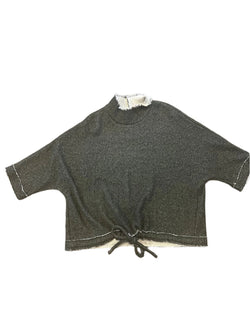Diaz Drawstring Top | Forest