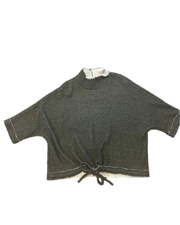 Diaz Drawstring Top | Forest