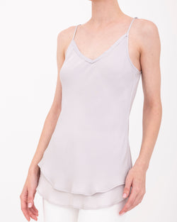 Belle Double Layer Cami | Mauve